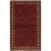 Traditional Baloch Rug 3' 1" x 4' 12" - No. AL24608