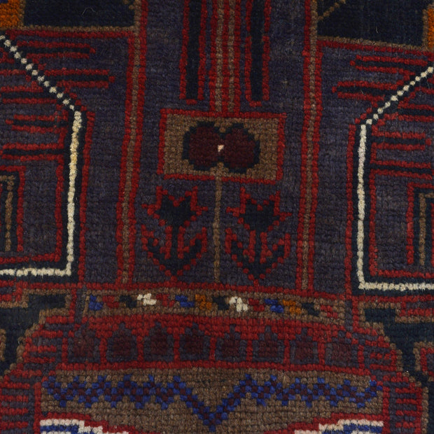 Traditional Baloch Rug 2' 10" x 4' 8" - No. AL29612