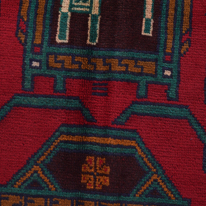 Handmade Baluchi Rug 2' 11" x 4' 8" - No. AL87098