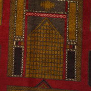 Traditional Baloch Rug 3' 1" x 4' 3" - No. AL98075