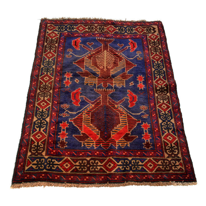 Blue Baluchi Rug 2' 10" x 4' 1" - No. AL66180