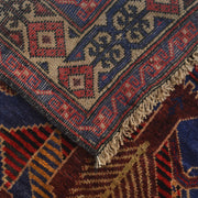 Blue Baluchi Rug 2' 10" x 4' 1" - No. AL66180