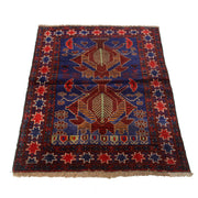 Blue Baluchi Rug 2' 10" x 3' 8" - No. AL22378