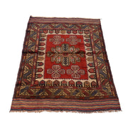 Oriental Barjasta Kilim Carpet 2' 8" x 3' 10" - No. AL55331