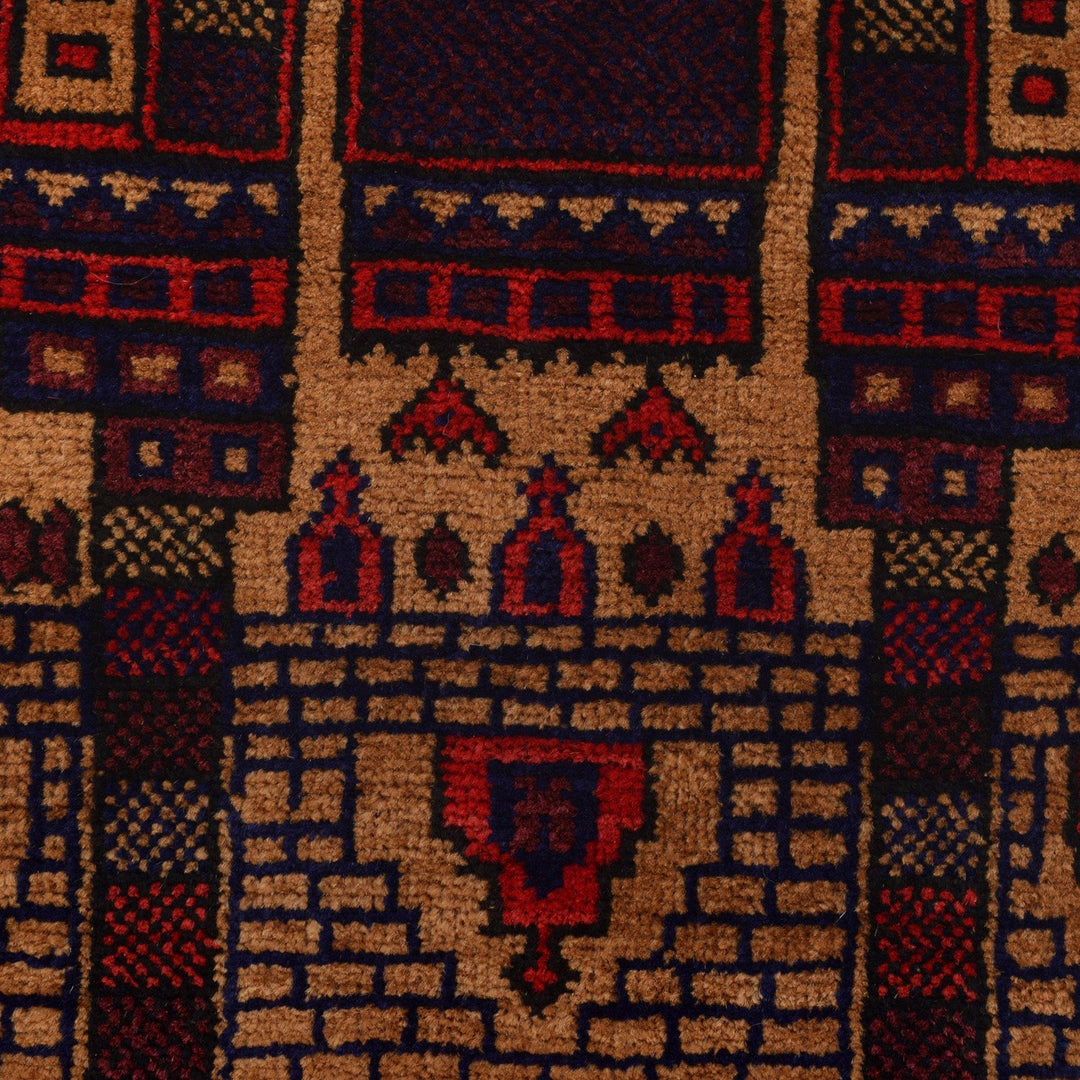 Handmade Prayer Rug 2' 6" x 4' 2" - No. AL71321