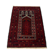 Red Color Prayer Rug 2' 5" x 3' 7" - No. AL22964