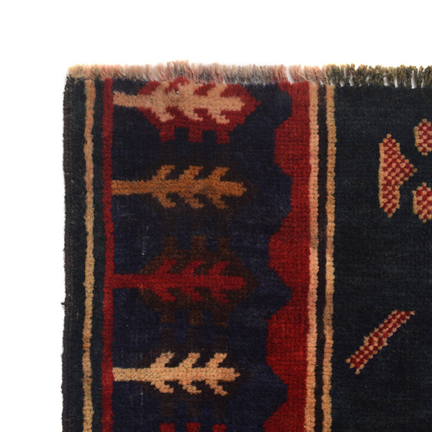 Traditional Baloch Rug 3' 1" x 4' 4" - No. AL62896
