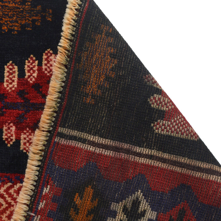 Traditional Baloch Rug 3' 1" x 4' 4" - No. AL62896