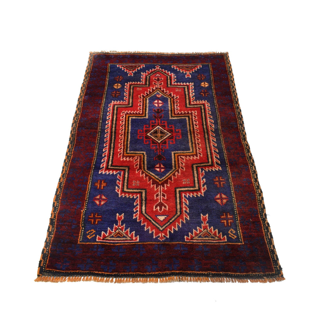Traditional Baloch Rug 2' 11" x 4' 8" - No. AL26082