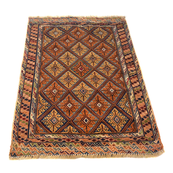 Handmade Nakhunak Kilim Rug 2' 2" x 3' 6" - No. AL42068