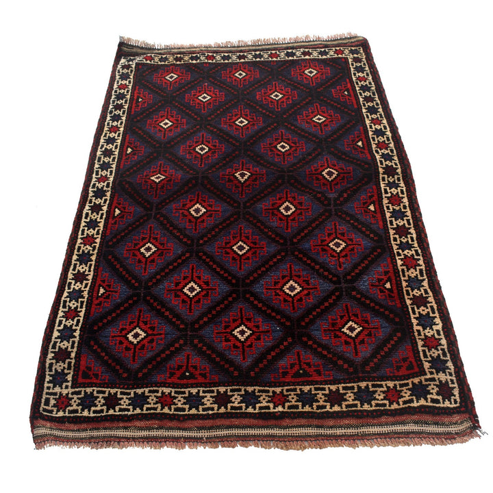 Traditional Baloch Rug 3' 3" x 4' 10" - No. AL84929