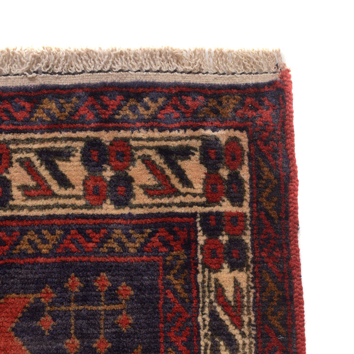 Traditional Baloch Rug 2' 7" x 3' 8" - No. AL44044