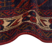 Traditional Baloch Rug 2' 7" x 3' 8" - No. AL85125