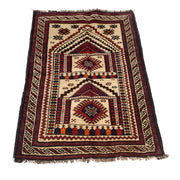 Handmade Prayer Rug 2' 4" x 3' 9" - No. AL95478