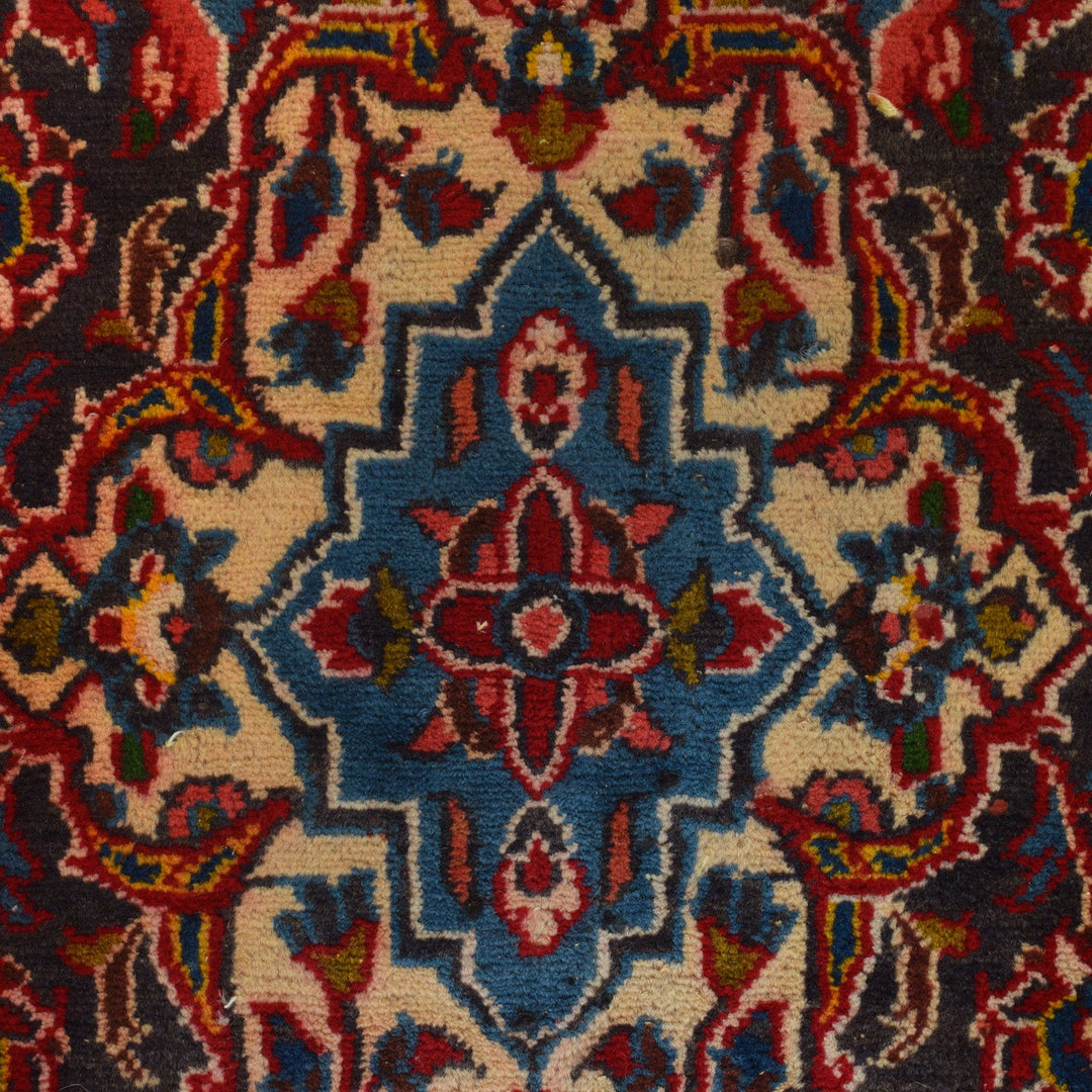 Persian Kashan Rug 9' 5" x 12' 8" - No. AL58684