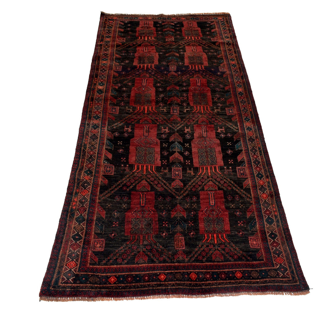 Persian Baluchi Runner Rug  3' 10" x 9' 8" - No. AL31140
