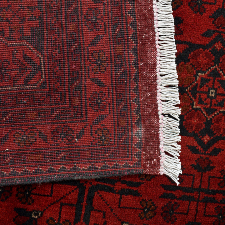 Red Color Afghan Area Rug 8' 3" x 11' 4" - No. AL48589