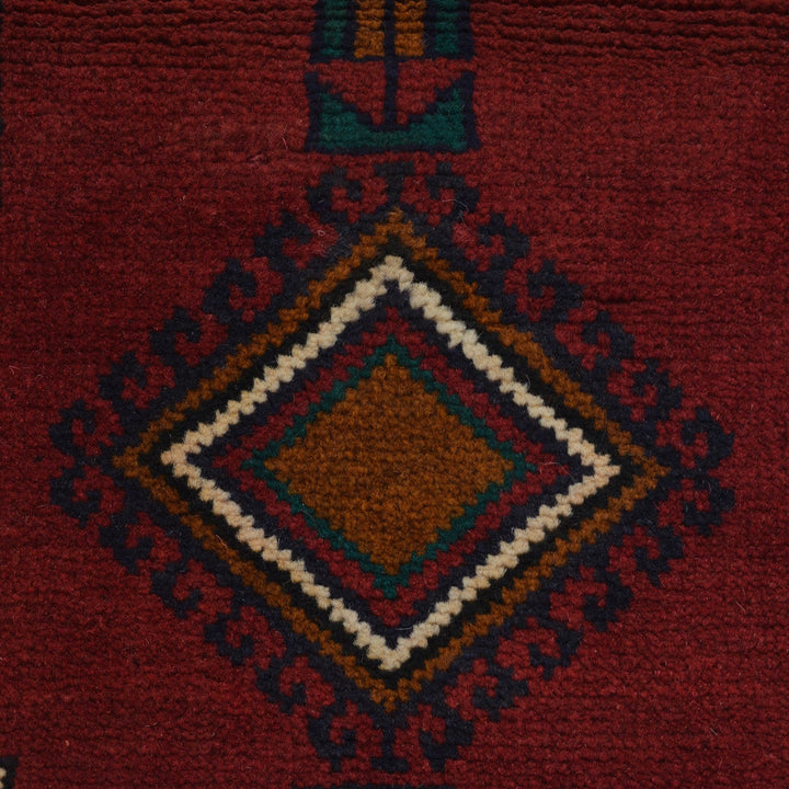 Hand Knotted Baluchi Rug 3' 3" x 4' 4" - No. AL94807