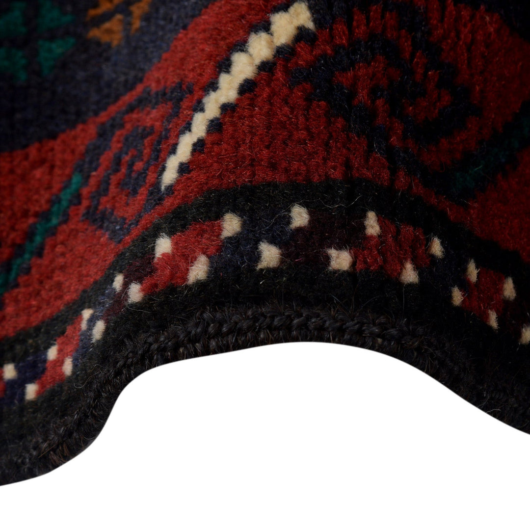 Hand Knotted Baluchi Rug 3' 3" x 4' 4" - No. AL94807