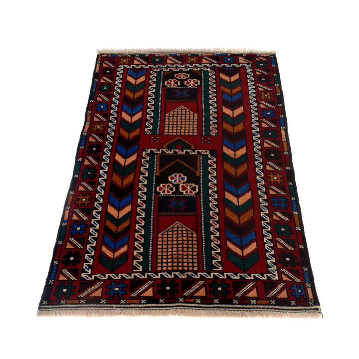 Traditional Baloch Rug 2' 8" x 4' 3" - No. AL64351