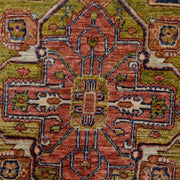 Hand Woven Heriz Design Carpet 3' 11" x 5' 9" - No. AL98569
