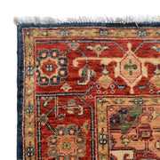 Hand Knotted Heriz Rug 4' 10" x 6' 4" - No. AL30907