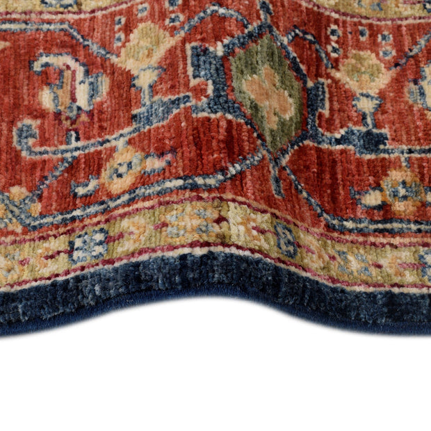 Hand Knotted Heriz Rug 4' 10" x 6' 4" - No. AL30907