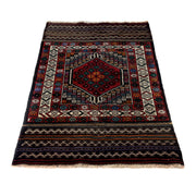 Hand Knotted Baluchi Rug 3' 1" x 4' 11" - No. AL80870