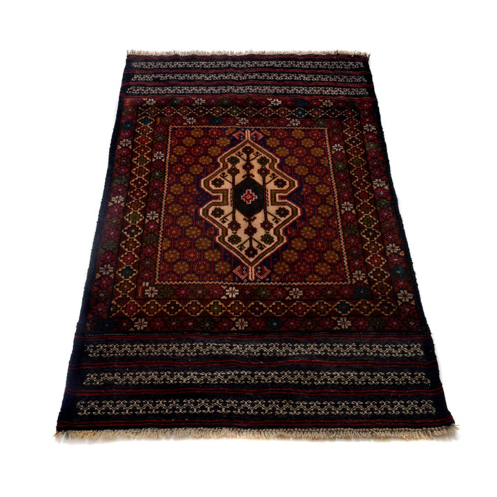 Hand Knotted Baluchi Rug 3' 0" x 4' 8" - No. AL97126