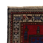 Hand Knotted Prayer Rug 2' 7" x 3' 9" - No. AL93480