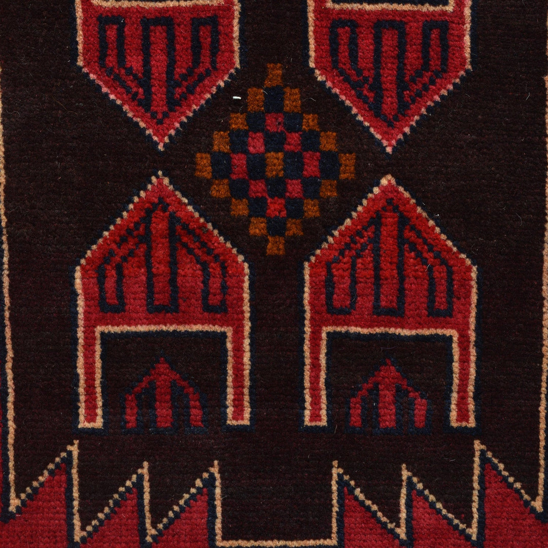 Baluch Small Size Rug 2' 10" x 4' 10" - No. AL40414