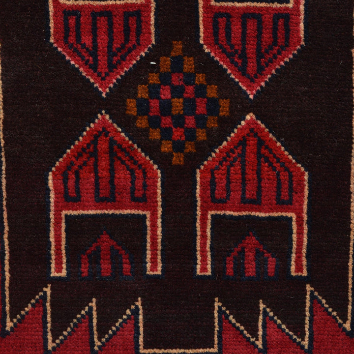 Baluch Small Size Rug 2' 10" x 4' 10" - No. AL40414