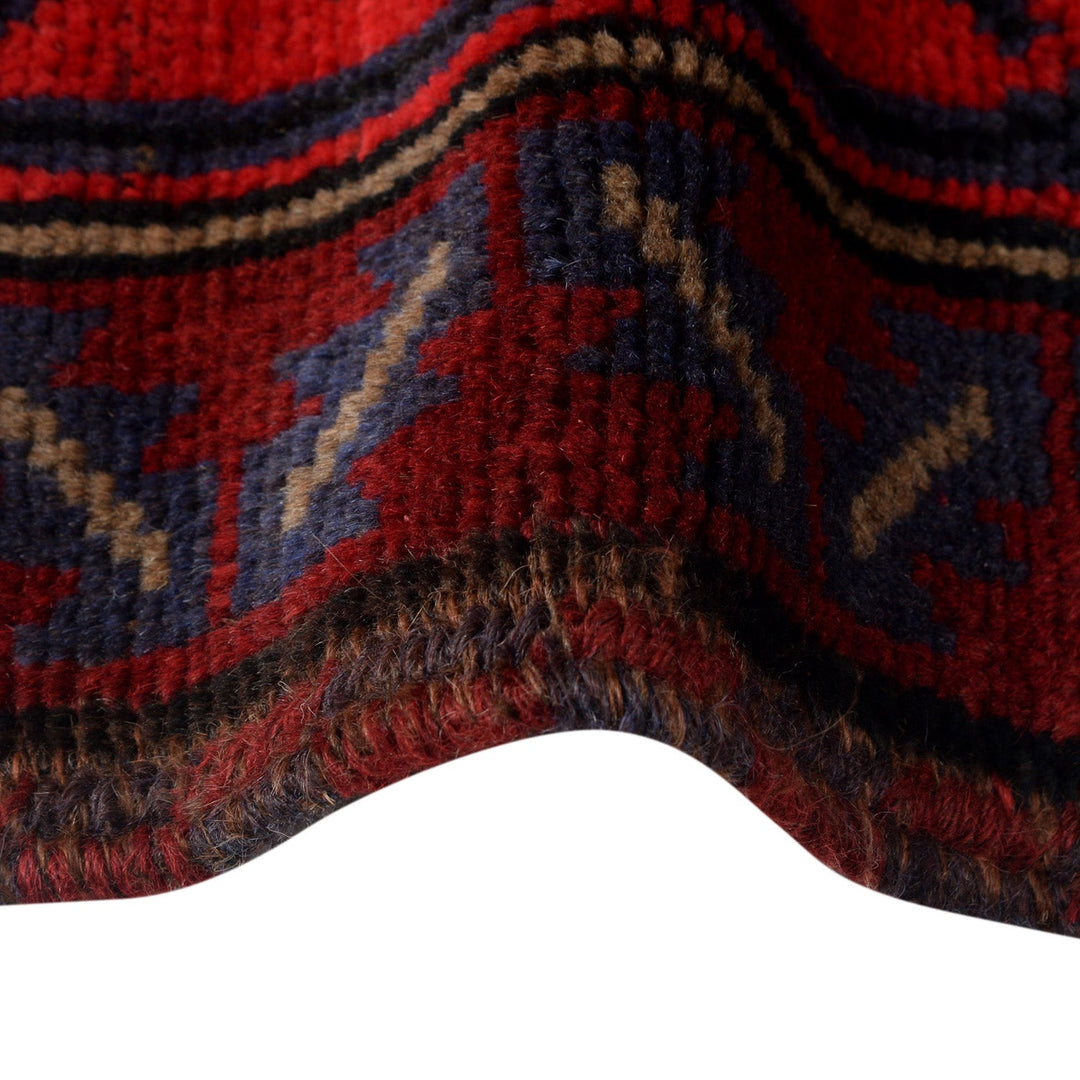 Traditional Baloch Rug 3' 1" x 4' 5" - No. AL43197