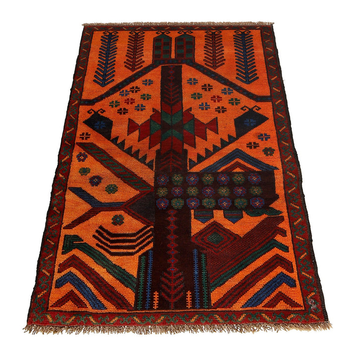 Traditional Baloch Rug 2' 9" x 4' 6" - No. AL78274