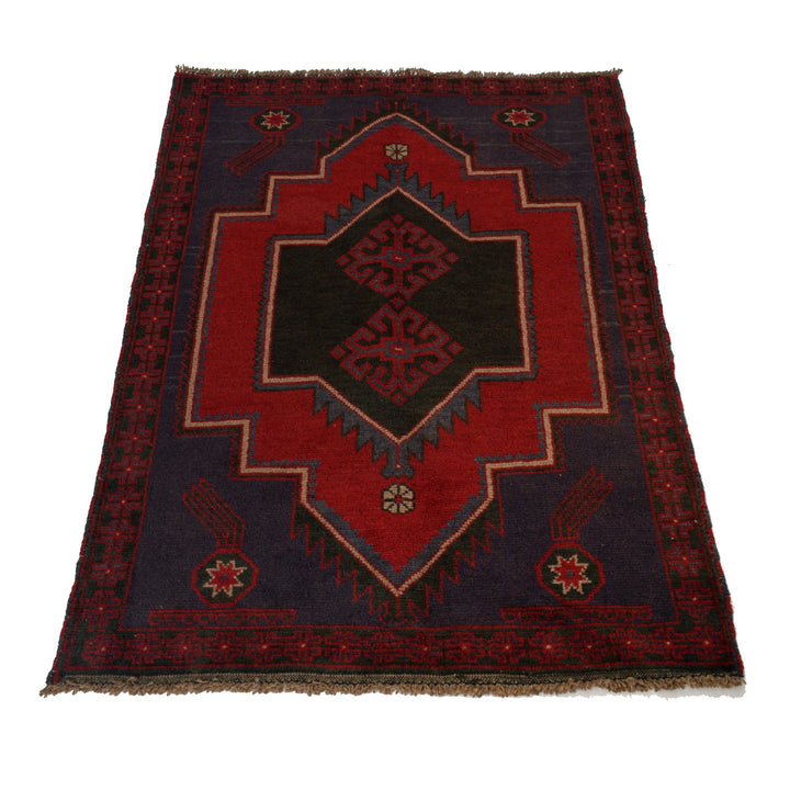 Traditional Baloch Rug 2' 11" x 4' 5" - No. AL80168