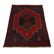 Traditional Baloch Rug 2' 11" x 4' 5" - No. AL80168