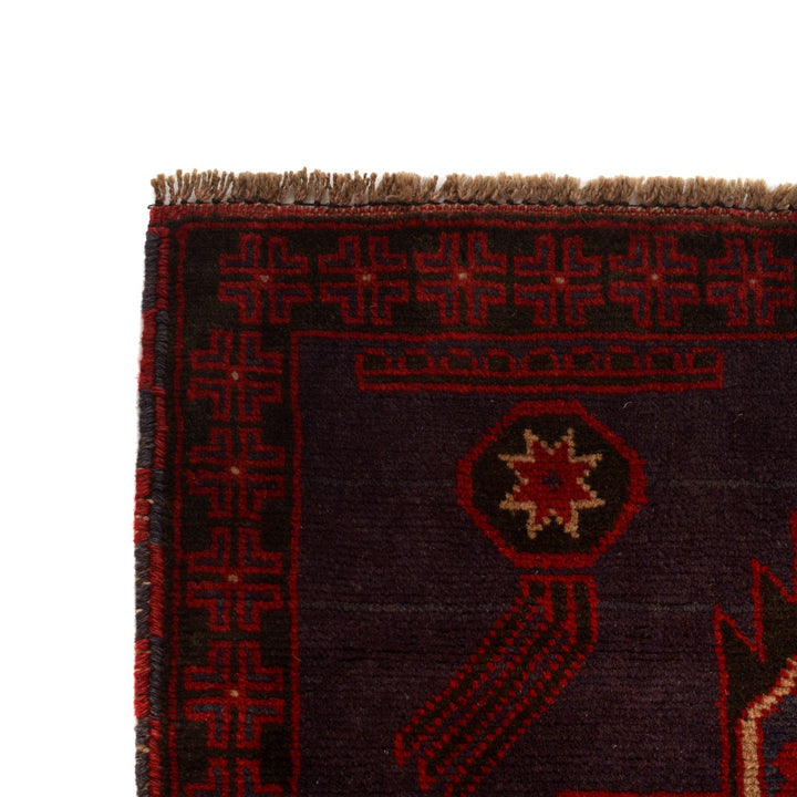 Traditional Baloch Rug 2' 11" x 4' 5" - No. AL80168