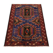 Baluch Short Rug 3' 10" x 5' 4" - No. AL61125