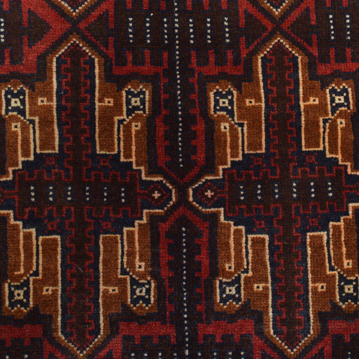 Baluch Short Rug 3' 7" x 6' 7" - No. AL82607