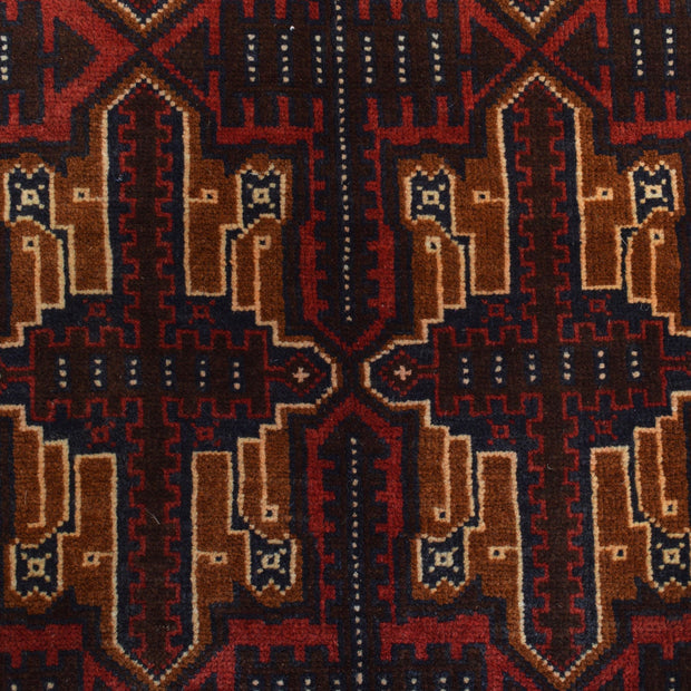 Baluch Short Rug 3' 7" x 6' 7" - No. AL82607