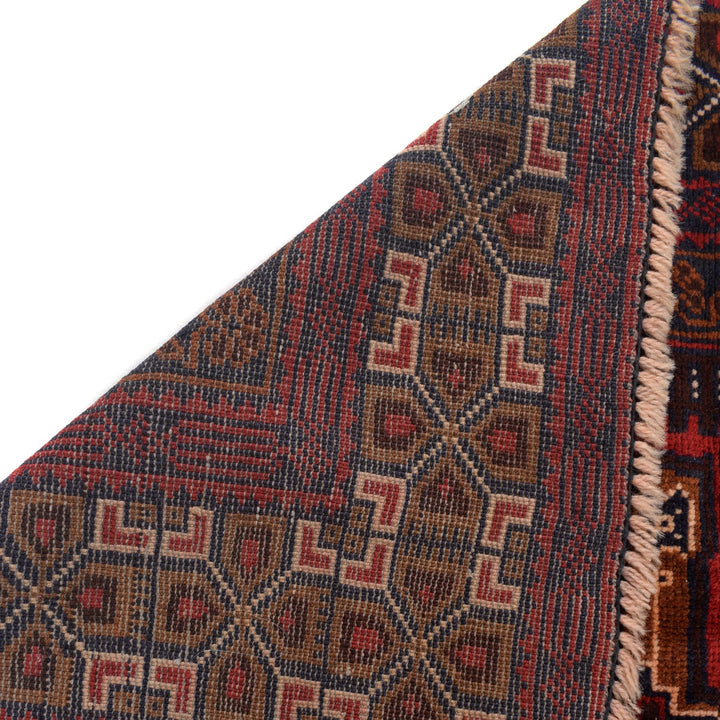 Baluch Short Rug 3' 7" x 6' 7" - No. AL82607