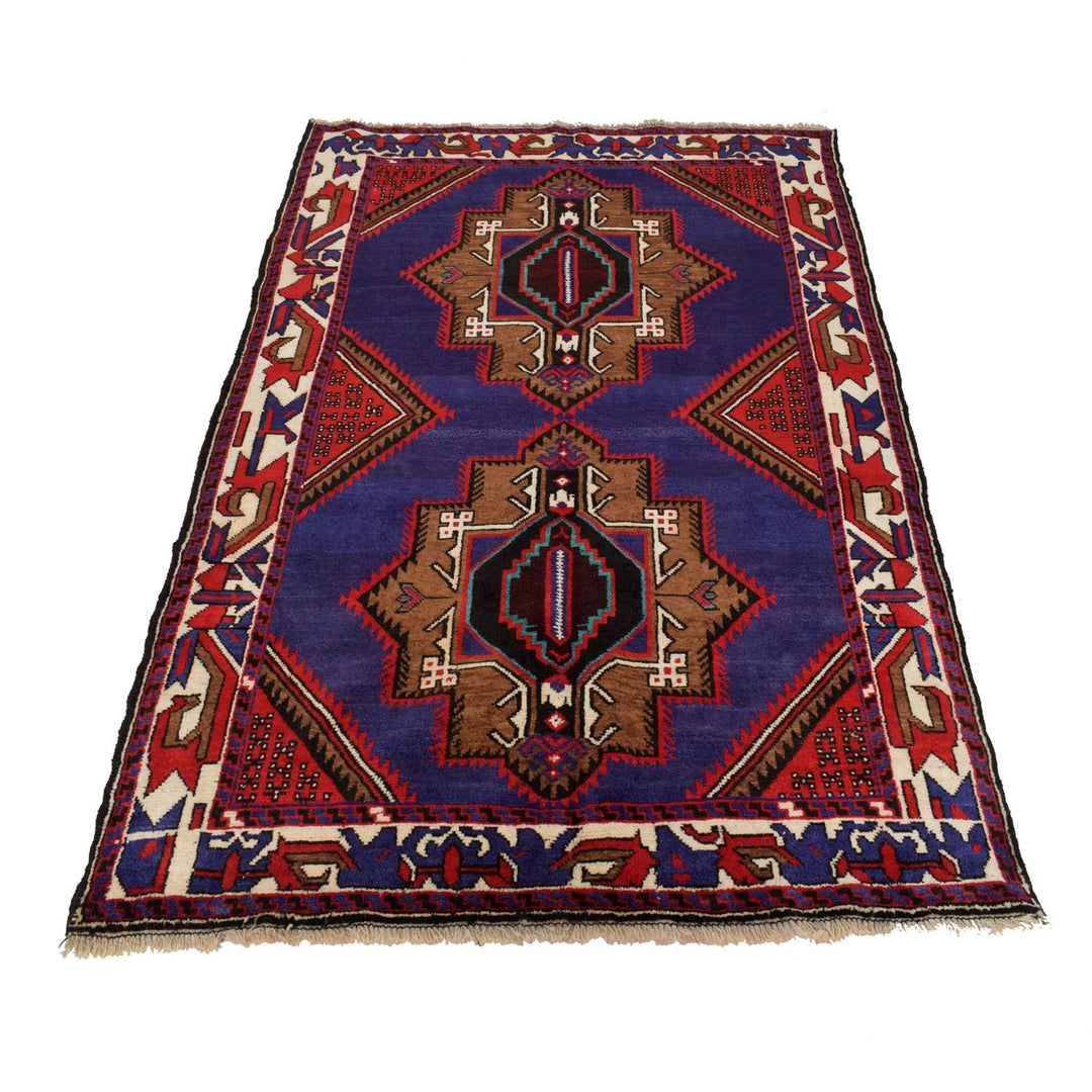 Baluch Short Rug 4' 1" x 6' 7" - No. AL17523