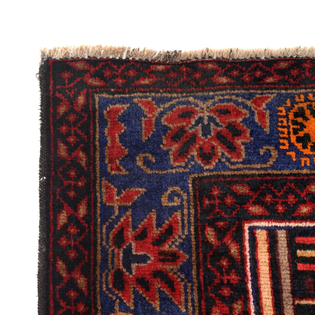 Handmade Pictorial Carpet 3' 11" x 6' 6" - No. AL70863