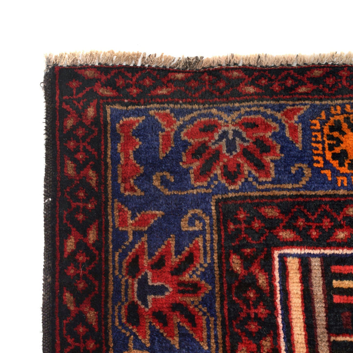 Handmade Pictorial Carpet 3' 11" x 6' 6" - No. AL70863