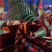 Handmade Pictorial Carpet 3' 11" x 6' 6" - No. AL70863