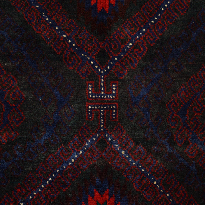 Baluch Short Rug 3' 7" x 6' 5" - No. AL20389