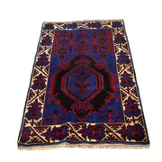 Hand Knotted Prayer Rug 2' 9" x 4' 7" - No. AL90913