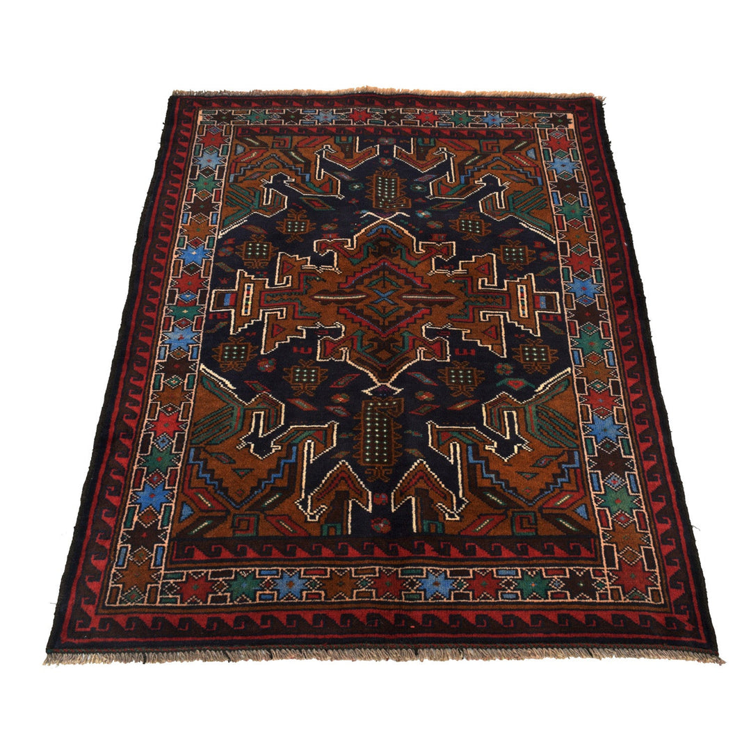 Traditional Baloch Rug 2' 10" x 4' 1" - No. AL79669