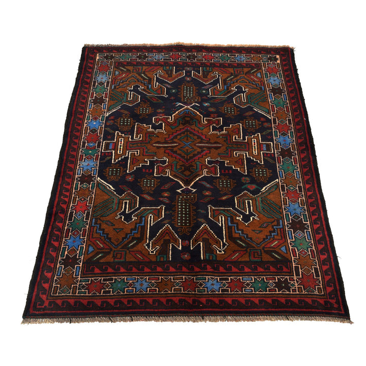 Traditional Baloch Rug 2' 10" x 4' 1" - No. AL79669