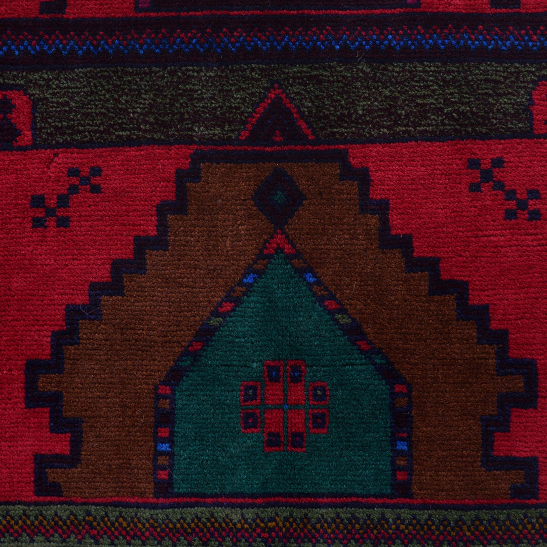 Red Baluchi Rug 3' 0" x 4' 2" - No. AL82728